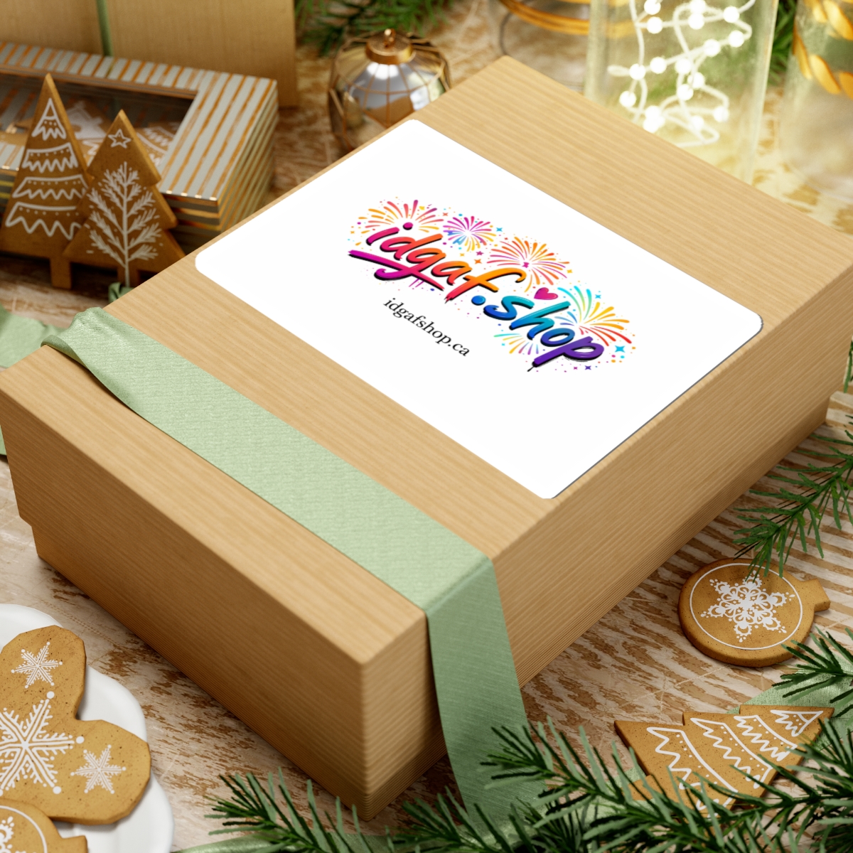 IDGAF Logo Vinyl Decal - Image 6