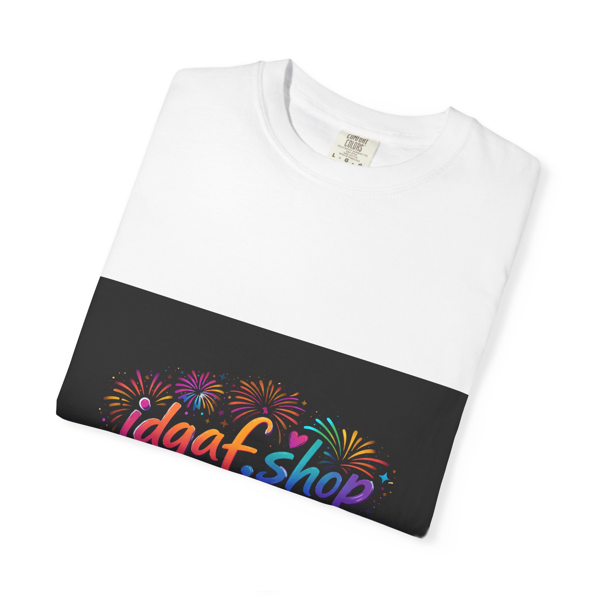 IDGAF Black T-Shirt - Image 3