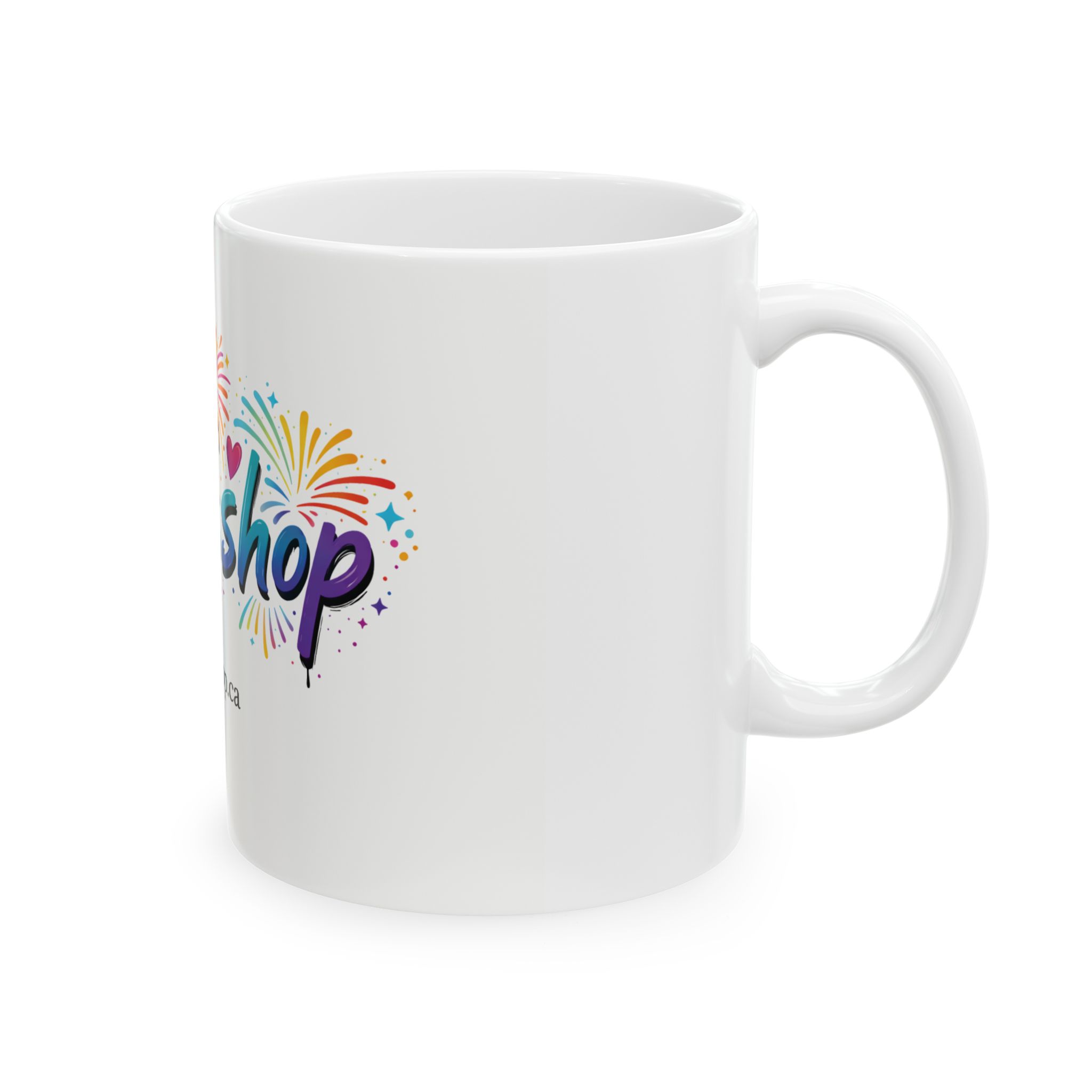 IDGAF Logo Mug Coffee Cup (11oz/15oz) - Image 4