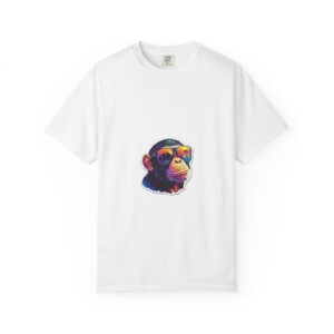 Colorful Sunglasses Chimp T-Shirt