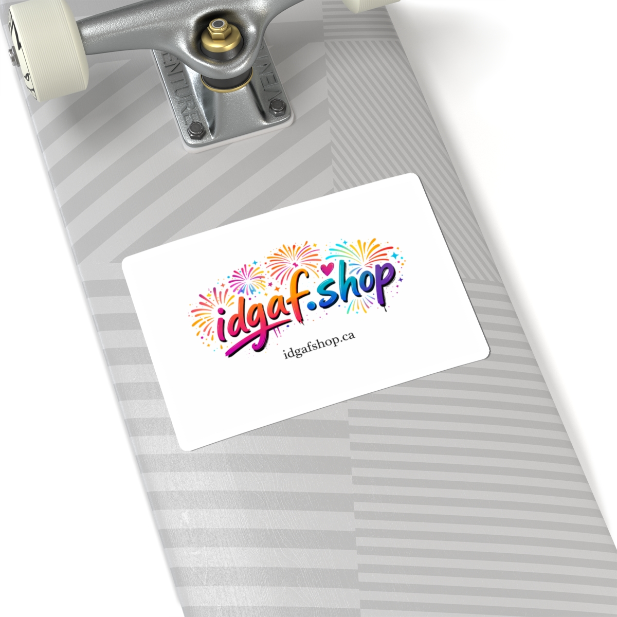 IDGAF Logo Vinyl Decal - Image 5