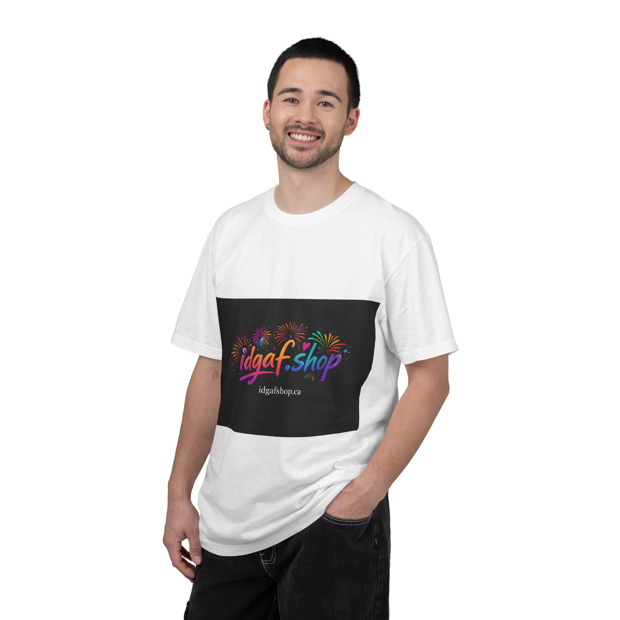 IDGAF Black T-Shirt - Image 4