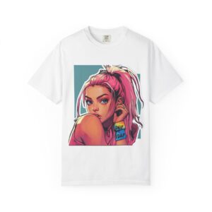 IDGAF Pink Girl T-Shirt
